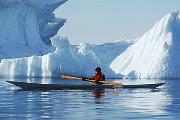 Kayaking, Ilimanaq, Greenland