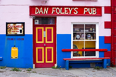 Dan Foley`s Pub in Annascaul, County Kerry, Ireland Europe