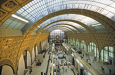 interior, MusÃˆe d'Orsay, Paris, France