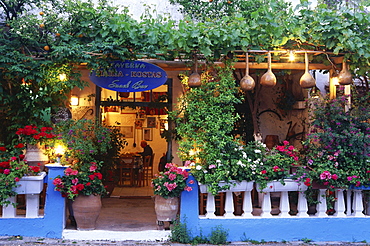 Tavern, Spili, Crete, Greece