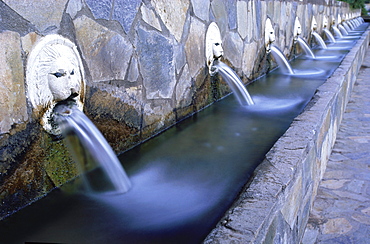 Fountain of the nineteen Waterspitters, Spili, Crete, Greece