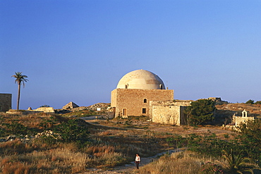 Mosque Sultan-Ibrahim, Fortezza, RÃˆthimnon, Crete, Greece