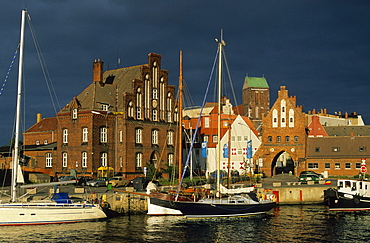 Europe, Germany, Mecklenburg-Western Pomerania, Wismar, Wassertor