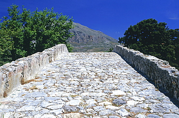 Venetian Bridge near Kato Monte Preveli, Crete, Greece