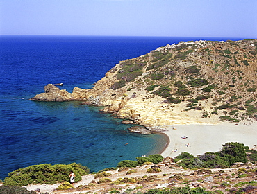 Beach near Vai Finikodasos, Crete, Greece