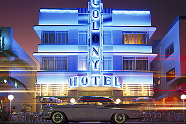 Colony Hotel, Art Deco District, Miami, Florida, USA, America00056841