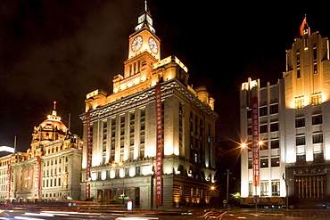 Customs House with clock tower, the Bund Shanghai