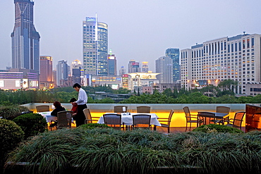 terrace of Kathleens5, restaurant, Shanghai Art Museum