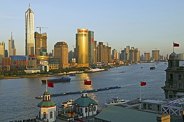 Skyline Pudong, Huangpu River, Pearl Orient Tower, TV Tower, Jinmao