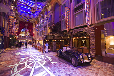 Morgan Convertible inside Royal Promenade on Deck 5, Freedom of the Seas Cruise Ship, Royal Caribbean International Cruise Line