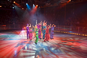 FREEDOMICE.COM Ice Show on Studio B Center Ice Ice-Skating Rink, Freedom of the Seas Cruise Ship, Royal Caribbean International Cruise Line