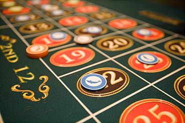 Playing Roulette at Casino Royale on Deck 4, Freedom of the Seas Cruise Ship, Royal Caribbean International Cruise Line