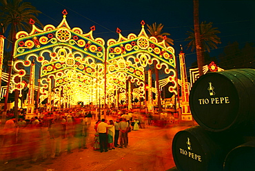 Horse Fair, Feria del Caballo, Jerez de la Frontera, Province Cadiz, Andalusia, Spain