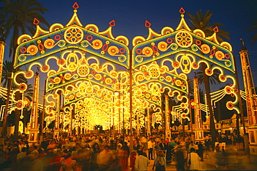 Horse Fair, Feria del Caballo, Jerez de la Frontera, Province Cadiz, Andalusia, Spain