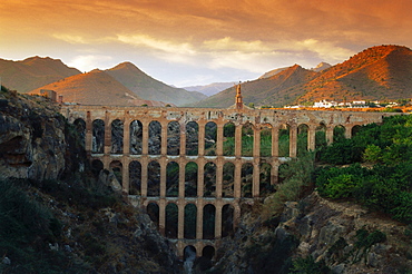 Nerja Aqueduct, Province Malaga, Andalusia, Spain