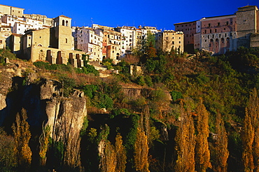 Old town, Ciudad Antigua, Ermita, Jucar-gorge, Cuenca, Castilla-La Mancha, Spain