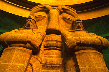 Europe, Germany, Saxony, Leipzig, hall of Fame in the Monument of the Battle of the Nations