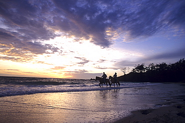 Sunrise Horseback Ride, Turtle Island Resort, Turtle Island, Yasawa Islands, Fiji