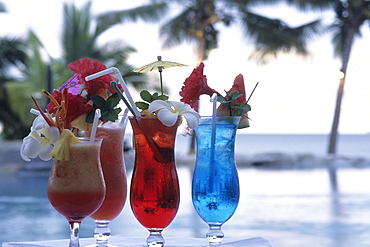 Tropical Cocktails, Sonaisali Island Resort, near Nadi, Viti Levu, Fiji