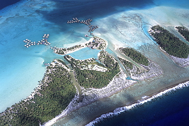 Aerial Photo of Le Meridian Bora Bora, Bora Bora, French Polynesia