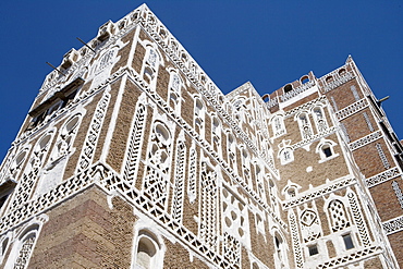 Traditional House in Old Town Sana'a, Sana'a, Yemen