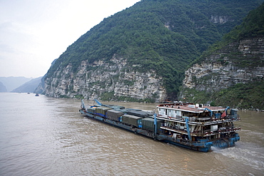 Yangtze Freighter, Yangtze River, Near Yichang, China