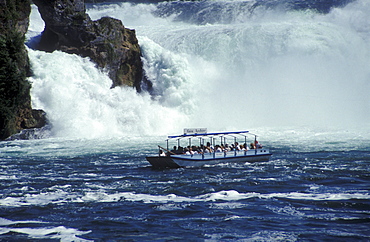 Rhine Waterfall at Schaffhausen, Lake Constance, Switzerland