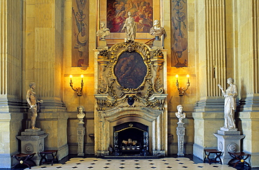 Europe, Great Britain, England, North Yorkshire, York, Castle Howard, Great Hall