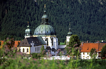 monastery of Ettal, Upper Bavaria, Bavaria, Germany