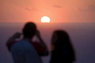 Sunset near Son Marroig, north coast, Majorca, Spain