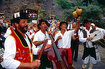 Fiesta de San Roque, RomeriÂ·, Garachico, Tenerife, Canary Islands, Spain