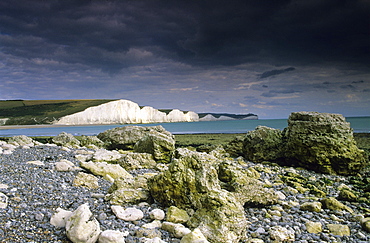 Europe, England, Kent, Seven Sisters, near Seaford