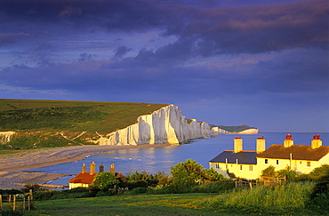 Europe, England, Kent, Seven Sisters, near Seaford