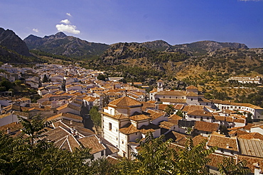 Spain Andalucia pueblo blanco Grazalema