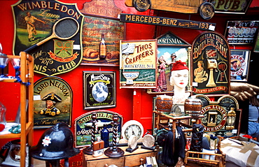 Flea market, Notting Hill, London, England