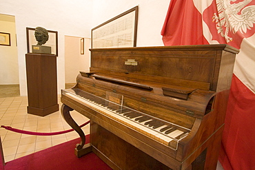 Mallorca Kartause Valmossa, Chopin Museum, piano, roses