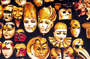 Masks, shop, Venice, Italy