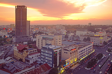 Vietnam, Ho Chi Minh City, Saigon, Skyline