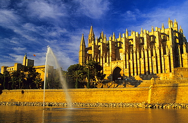 Europe, Spain, Majorca, Palma, Cathedral, La Seu