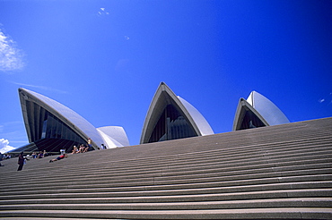 Steps leading up to the Sydney Opera, Sydney, Australia