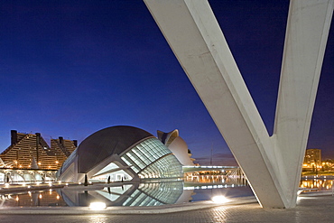 City of Arts and Sciences, Ciudad de las Artes y las Ciencias, L'Hemispheric, Valencia, Spain