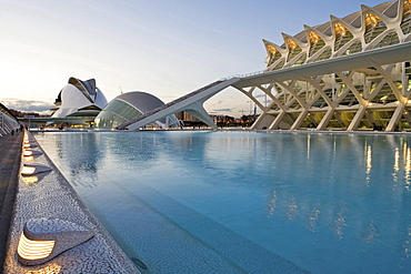 City of Arts and Sciences, Science Museum, Ciudad de las Artes y las Ciencias, Museo de las Ciencias Principe Felipe, Valencia, Spain