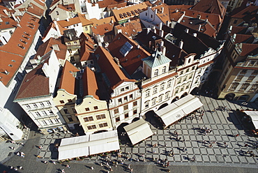 South side of the old Town Hall, Prague, Czech Republic