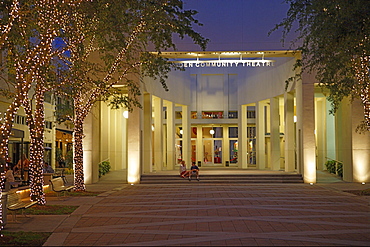 Sugden Community theatre on 5th Avenue, Naples, Florida, USA