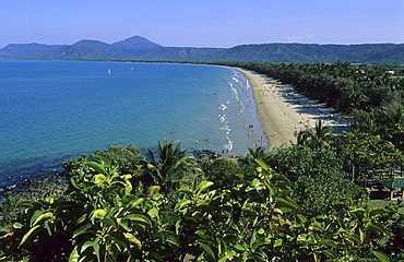 vVew towards Four Mile Beach, Port Douglas, Queensland, Australia