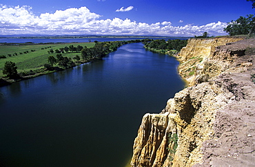 Mitchell River at Eagle Point near Lake King, Victoria, Australia