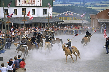 Pullman City, western show, Hasselfelde, Harz Mountains, Saxony Anhalt, Germany