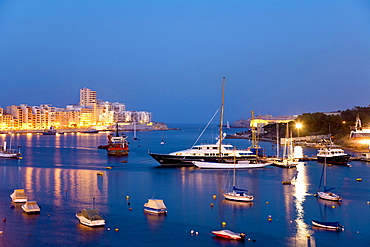 Marsamxett Harbour, Sliema, Valletta, Malta