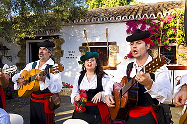 Traditional singer, Seville, Andalusia, Spain