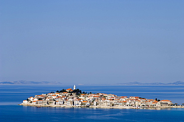Village of Primosten on the Adriatic Coast, Croatia